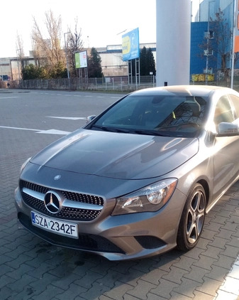 Mercedes-Benz CLA cena 67000 przebieg: 146000, rok produkcji 2014 z Zawiercie małe 106